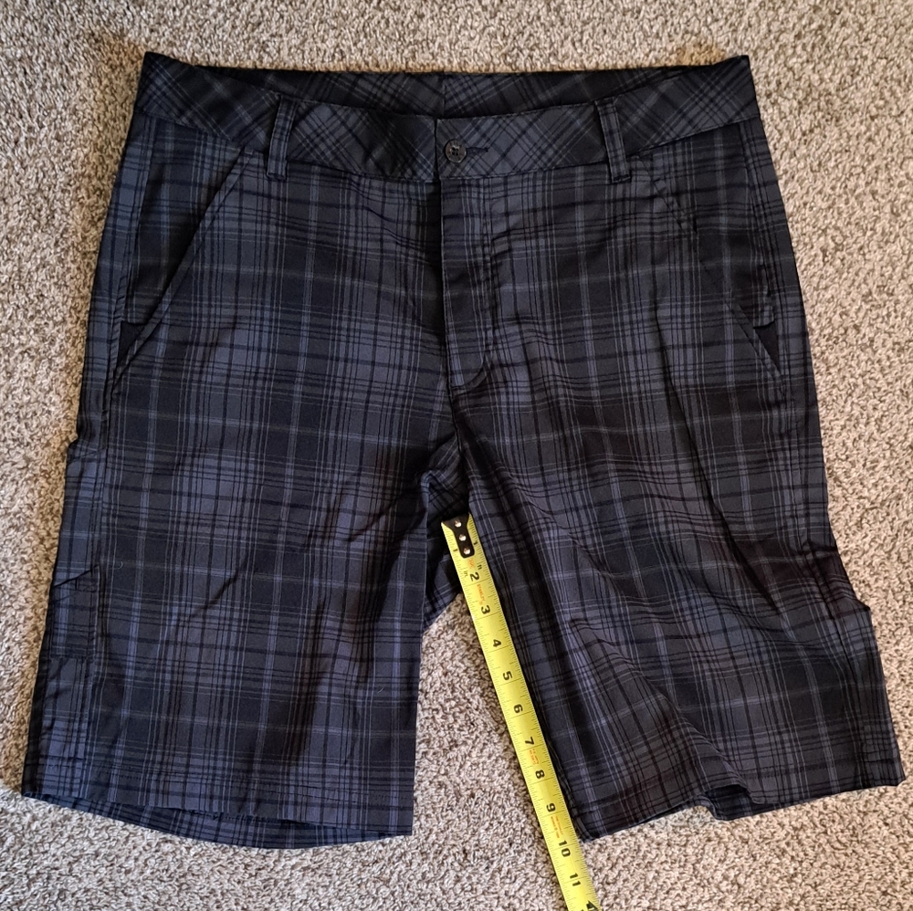 Fila Sport Golf Blue & Black Plaid Men's Shorts Size 34 - Picture 5 of 6